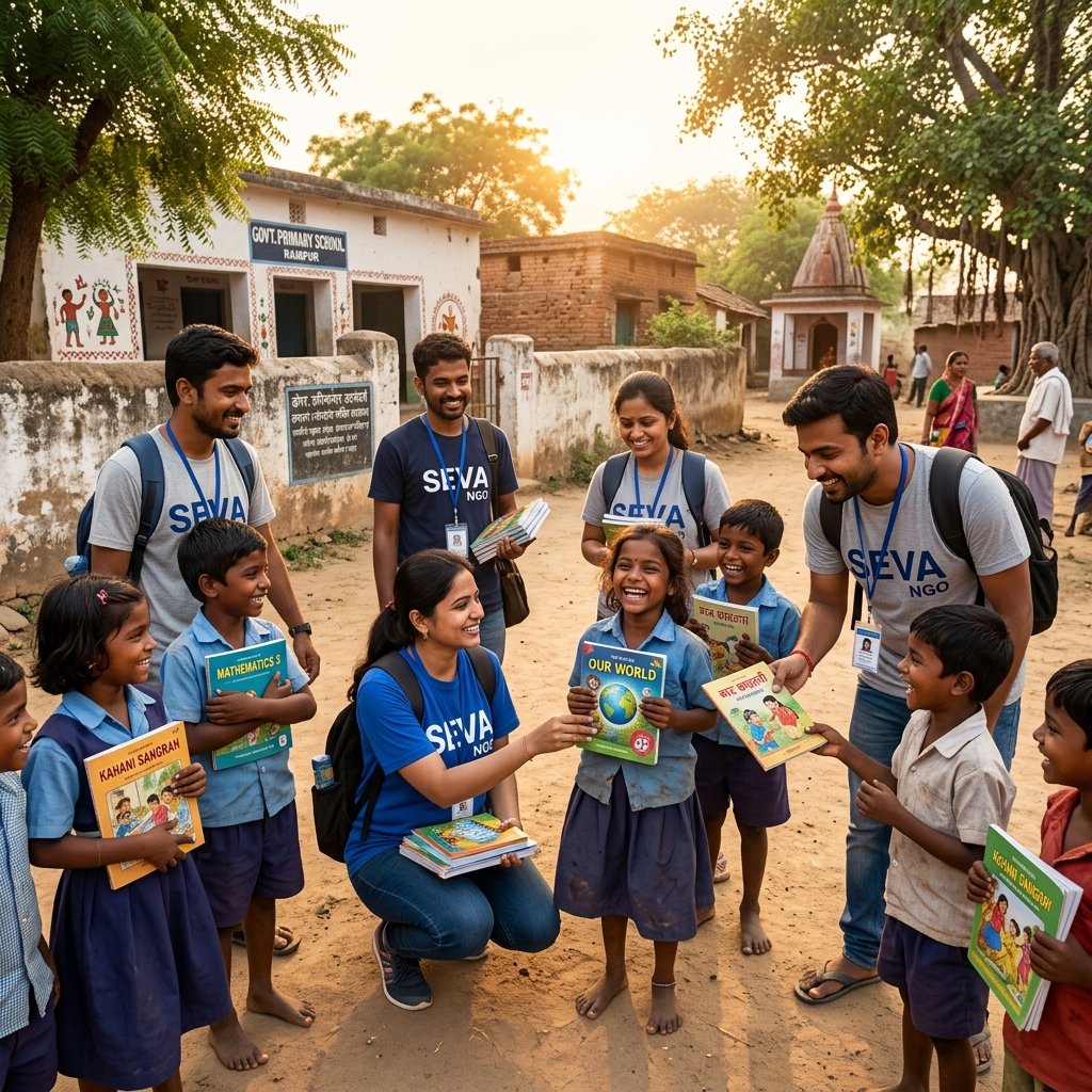 Sarvahit Seva Trust Volunteers in Action